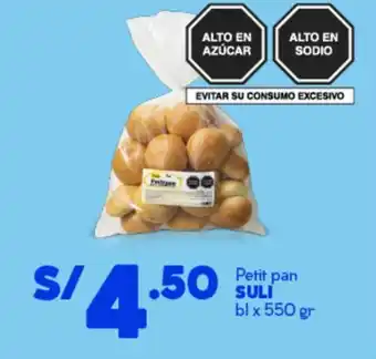 Suli petit pan bl