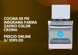Promart Indurama cocina de pie indurama parma zafiro color croma oferta
