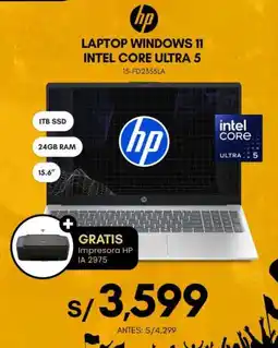La Curacao Hp laptop windows 11 intel core ultra 5 oferta