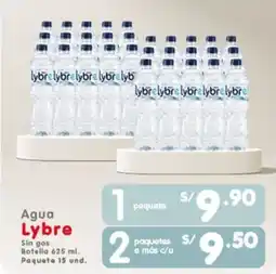Vega Lybre agua sin gas botella oferta
