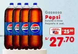Vega Pepsi gaseosa botella oferta