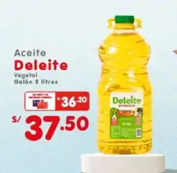 Vega Deleite aceite vegetal galón oferta