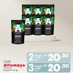 Vega Altomayo café gourmet doypack oferta