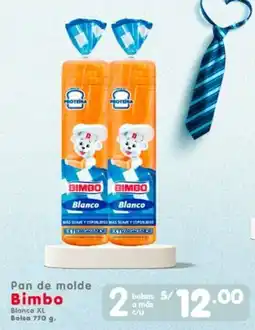 Vega Bimbo pan de molde blanco bolsas oferta