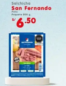 Vega San fernando salchicha pollo paquete oferta