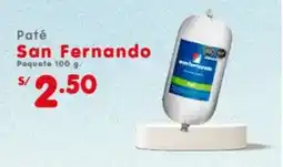 Vega San Fernando Paté Paquete oferta
