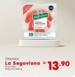 Vega La segoviana chorizo precocido paquete oferta