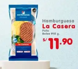 Vega La casera hamburguesa pollo bolsa oferta