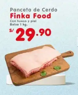 Vega Finka food panceta de cerdo con hueso y piel bolsa oferta