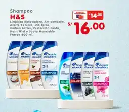 Vega H&S shampoo limpieza renovadora, anticomezón, aceite de coco, old spice oferta