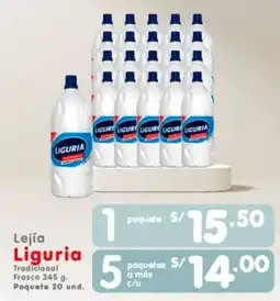 Vega Liguria lejía tradicional frasco oferta