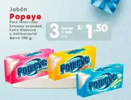 Vega Popeye jabón para lavar ropa extrema suavidad, extra blancura o antibacterial barra oferta