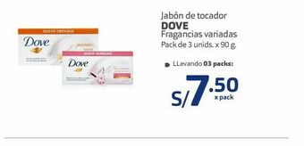Makro Jabón de tocador dove oferta