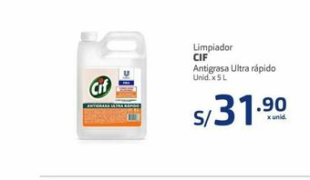 Makro Limpiadores cif oferta