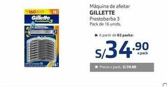 Makro Máquina de afeitar gillette oferta