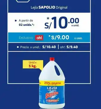Makro Lejía sapolio oferta