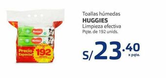 Makro Toallas húmedas huggies oferta