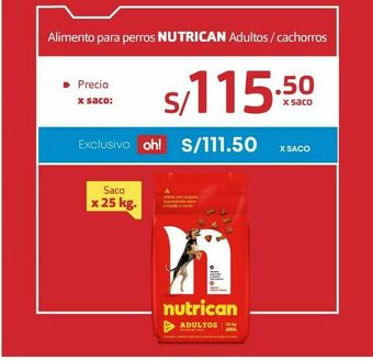 Makro Comida para perros nutrican oferta