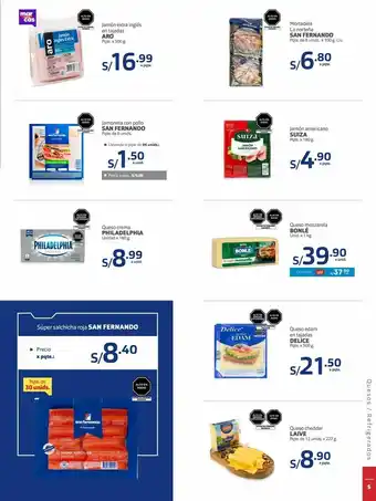 Makro Salchichas san fernando oferta