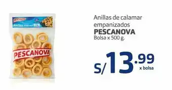 Makro Anillas de calamar empanizados pescanova bolsa x 500 g oferta