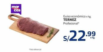 Makro Guiso económico x kg. ternez profesional oferta