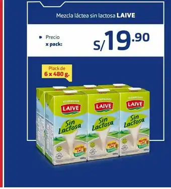 Makro Mezcla láctea sin lactosa laive oferta