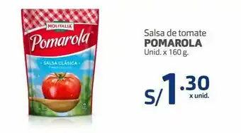 Makro Salsa de tomate pomarola unid. x 160 g. oferta