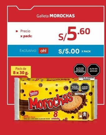 Makro Galleta morochas oferta