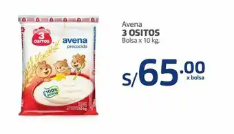 Makro Avena 3 ositos bolsa x 10 kg. oferta