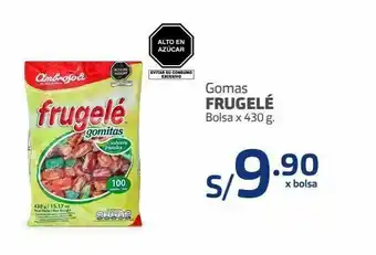 Makro Gomas frugelé bolsa x 430 g. oferta