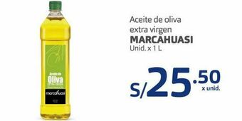 Makro Aceite de oliva extra virgen marcahuasi unid. x 1 l oferta
