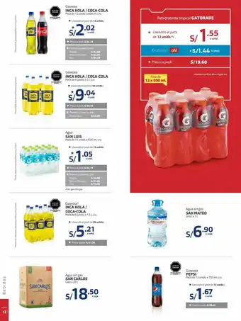 Makro Bebida isotónica gatorade oferta