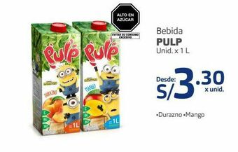 Makro Bebida pulp unid. x 1 l oferta