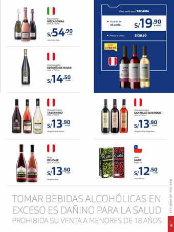 Makro Vino tacama oferta
