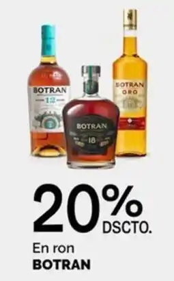 Plaza Vea Botran en ron oferta