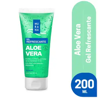 Tottus Gel refrescante de aloe 200ml oferta