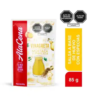 Tottus Salsa vinagreta alacena mostaza pimienta doypx85g oferta