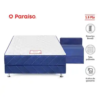 Tottus Cama majestic 1.5 plaza + sofá cama oferta