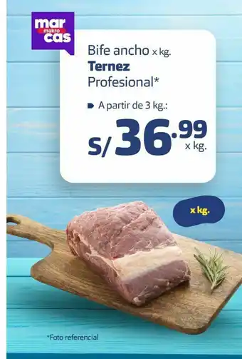 Makro Bife ancho ternez oferta