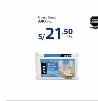 Makro Queso fresco aro oferta
