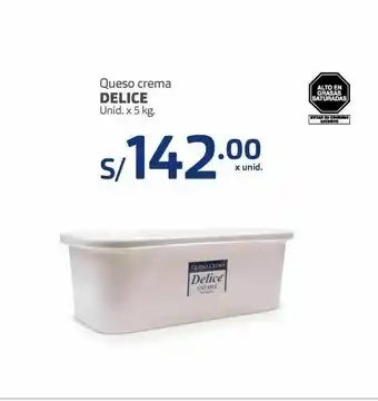 Makro Queso crema delice oferta