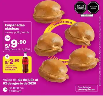 Empanadas clásicas carne/pollo/mixta