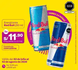 Tambo Red bull energizante oferta