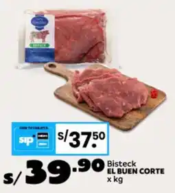 Plaza Vea El buen corte bisteck oferta
