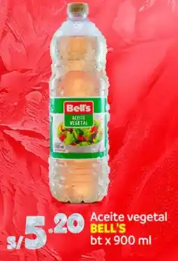Plaza Vea Bell's aceite vegetal bt oferta