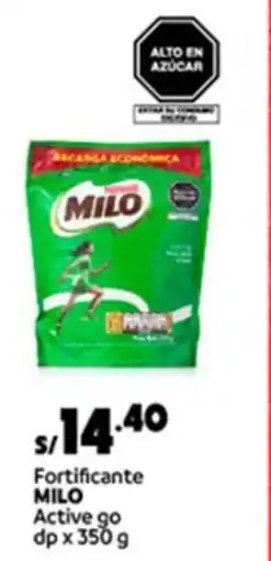 Plaza Vea Milo fortificante active go dp oferta