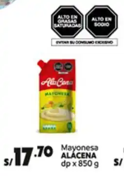 Plaza Vea Alácena mayonesa dp oferta