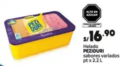 Plaza Vea Peziduri helado sabores variados pt oferta