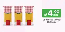 Tottus Molitalia spaghetti oferta