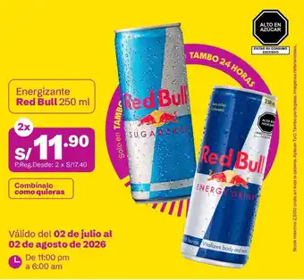 Red bull energizante